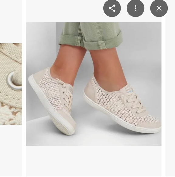 BOBS from Skechers Shoes - Women's Skechers Bob's B Cute Slip-on Woven Wishes Size 7
